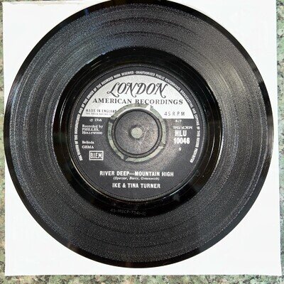 IKE & TINA TURNER - RIVER DEEP-MOUNTAIN HIGH (7" SINGLE)