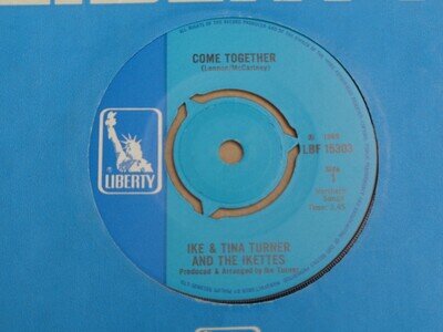 Ike & Tina Turner - Come Together - Liberty 45 (Beatles)