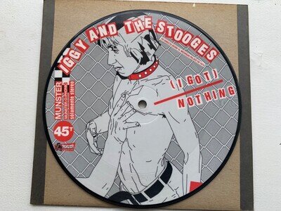 Iggy Pop & The Stooges - I Got Nothing - 7" vinyl picture disc - Munster Records