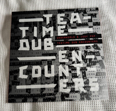 Underworld & Iggy Pop : Teatime Dub Encounters 12 inch EP Vinyl with Lyric Book