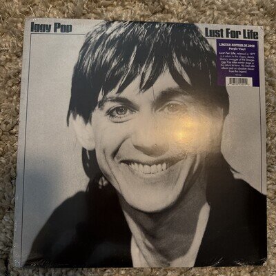 Lust for Life by Iggy Pop (Record, 2017) Limited Edition Purple Vinyl New