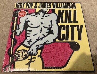 Iggy Pop & James Williamson LP Kill City (Starburst Vinyl) / The Stooges - EX