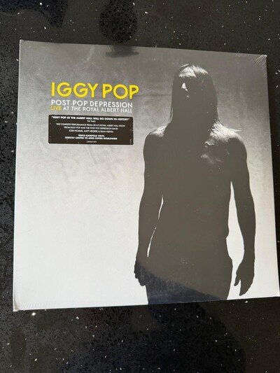 Iggy Pop Post Pop Depression (Live At The Royal Albert Hall) 3 x vinyl LP Sealed