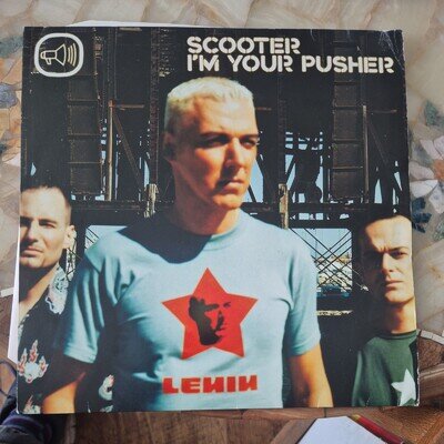 Scooter - I'm Your Pusher 12" record single- (4029758105009) - EX-/VG (8793)