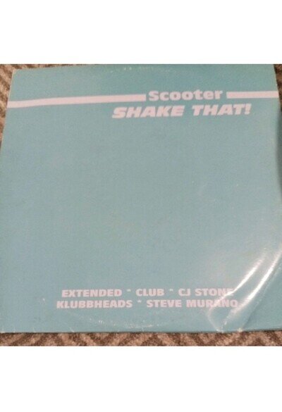 3 Scooter Vinyls In Very Good Condition