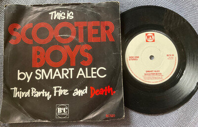 SMART ALEC - SCOOTER BOYS rare UK 1980 / MOD REVIVAL / PUNK / MINT- !!!