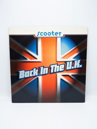 Scooter ‎– Back In The U.K. 1995 Vinyl 12"