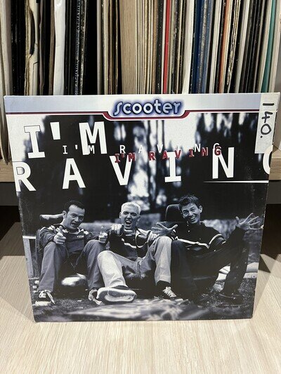 Scooter I'm Raving Vinyl Record VG+ 1996