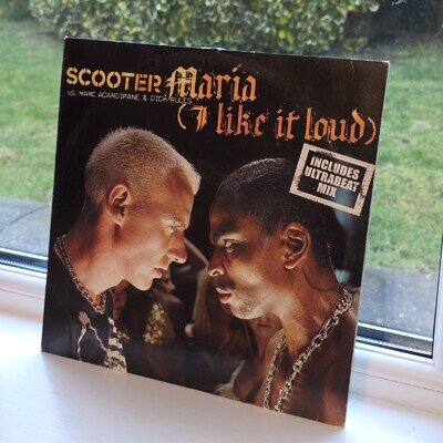 Scooter - Maria (I Like It Loud) 12" Vinyl - UK Release