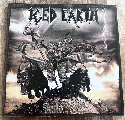 ICED EARTH - Something wicked this way comes 2LP 1ST PRESS '98 helloween EX