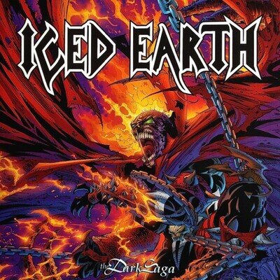 ICED EARTH - The Dark Saga Vinyl LP Europen Black Vinyl Gatefold Near Mint