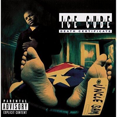 ICE CUBE - DEATH CERTIFICATE LP - Vinyl Record - E1111z