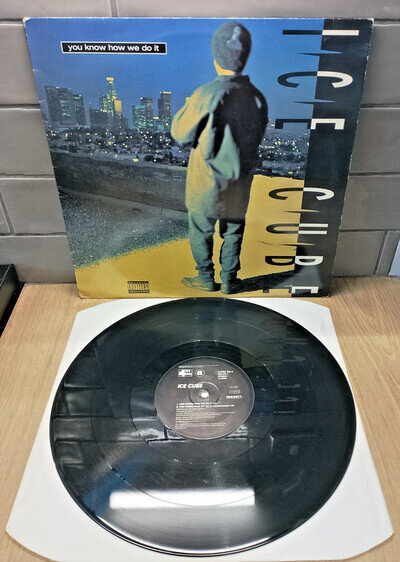 Vinyl 12" single Ice Cube – You Know How We Do It VG+/VG+ 1994 1st UK pressing