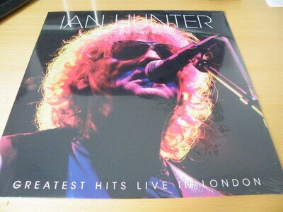 Ian Hunter & The Rant Band : Greatest Hits: Live in London VINYL 12" Album new