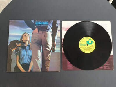 SCORPIONS - ANIMAL MAGNETISM 1980 UK PRESS 12" VINYL RECORD LP