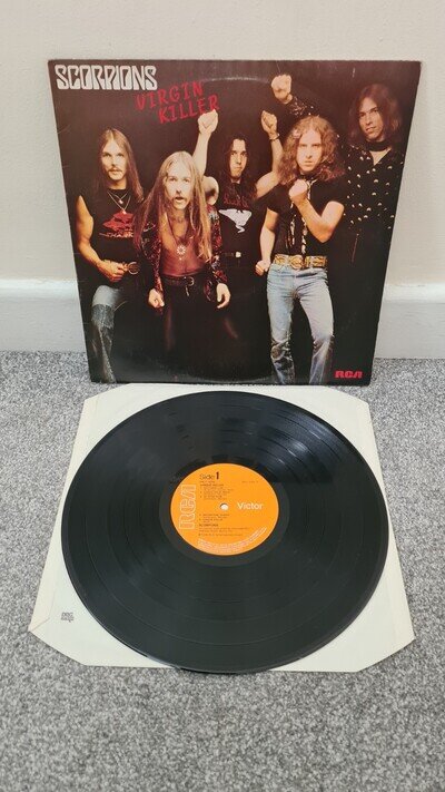 SCORPIONS. VIRGIN KILLER UK VINYL ALBUM on RCA. Excellent Throughout.