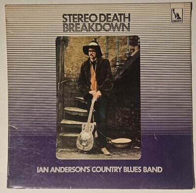 IAN ANDERSON’S COUNTRY BLUES BAND Stereo Death Breakdown [ SLEEVE ONLY ]