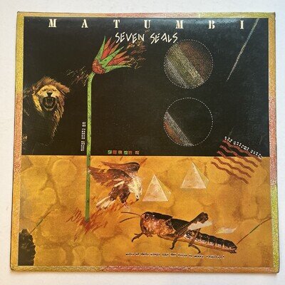 Matumbi, Seven Seals, GREEN Vinyl LP, Harvest 1978, EX/EX, 1st UK Pressing