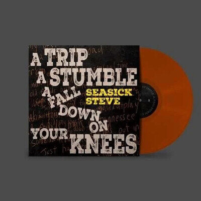 Seasick Steve - A Trip A Stumble A Fall Down. Amber Vinyl 12" Album NEW & SEALED
