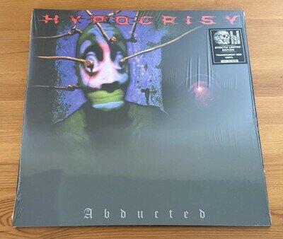 Hypocrisy Abducted LP 2023 Red Vinyl Death Metal LP Near Mint