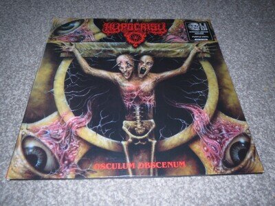 HYPOCRISY ~OBSCULUM OBSCENUM~ AWESOME RARE LIMITED EDT PRESS LP VINYL DEICIDE