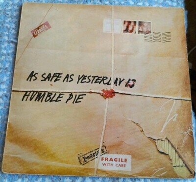 HUMBLE PIE As Safe As Yesterday Is LP Immediate IMSP 025 UK 1969 Vinyl EX