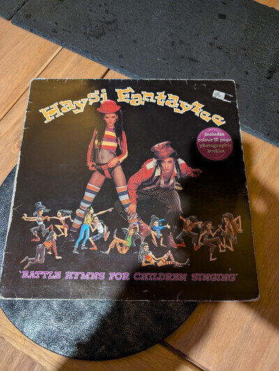 Haysi Fantayzee Battle Hymns For Children Singing Vinyl LP With Inner