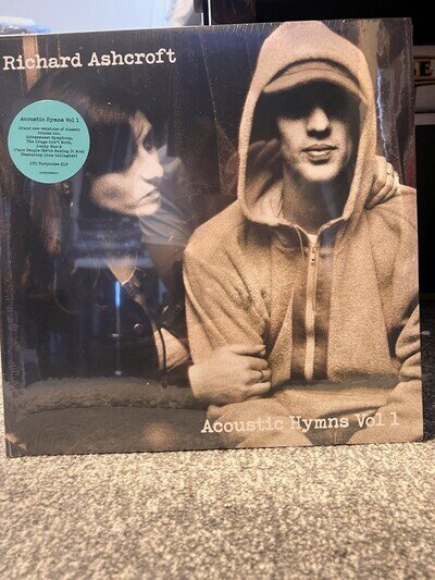 Richard Ashcroft Acomustic Hymns LP Turquoise Vinyl Ltd Edi Verve Rare New ￼