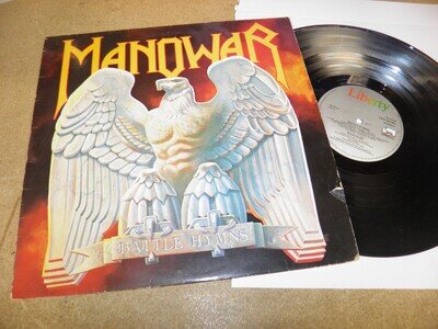 MAN O WAR- BATTLE HYMNS VINYL ALBUM
