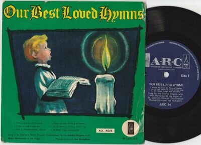 The Linden Singers Our Best Loved Hymns 7" EP A.R.C. ARC 94