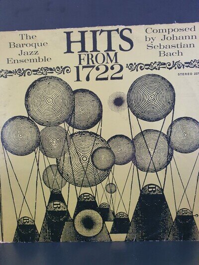 The Baroque Jazz Ensemble / Johann Sebastian Bach - Hits From 1722 (LP, Album...