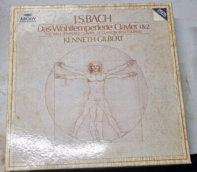 Johann Sebastian Bach, Kenneth Gilbert Das Wohltemperierte Clavier 1 & 2 = The