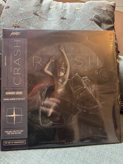 Crash - Howard Shore - Original Soundtrack - Mondo LP Album Vinyl Record - New