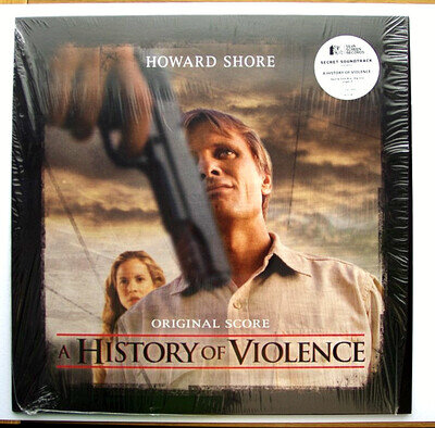 HOWARD SHORE - A HISTORY OF VIOLENCE- Ltd NUMBERED BLUE VINYL 032 Of 500