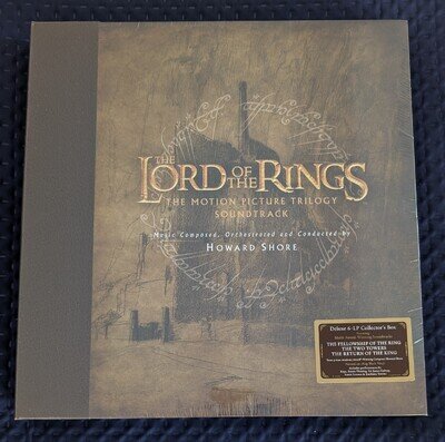 Lord Of The Rings Trilogy Howard Shore 6LP Box Set 🔥 Limited | New | Sealed
