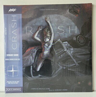 Crash - Howard Shore - Original Soundtrack - Mondo LP Album Vinyl Record - New