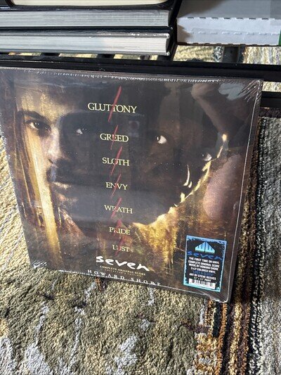 HOWARD SHORE - SEVEN Limited Edition LUST & SLOTH Coloured Vinyl LP Waxwork