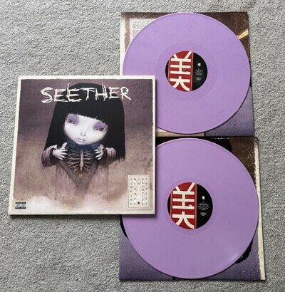 Seether ‘Finding Beauty In Negative Spaces’ Double Lavender Opaque Vinyl LP