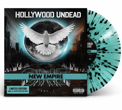 Hollywood Undead New Empire Vol 1 Aqua Black Splatter Vinyl LP Ltd Ed 1000 NEW