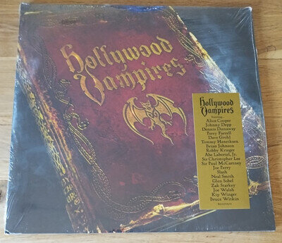 Hollywood Vampires 2015 U.S. Press 2x BLACK Vinyl Record LP Gatefold NEW SEALED