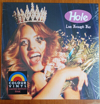 Hole - Live Through This. vinyl album Limited editiion- Pink New and Sealed
