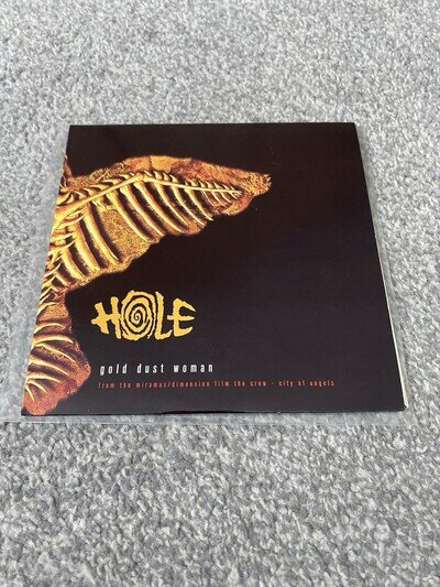 Hole Gold Dust Women / NY Loose Spit black vinyl 7” Ltd 1996 Interscope