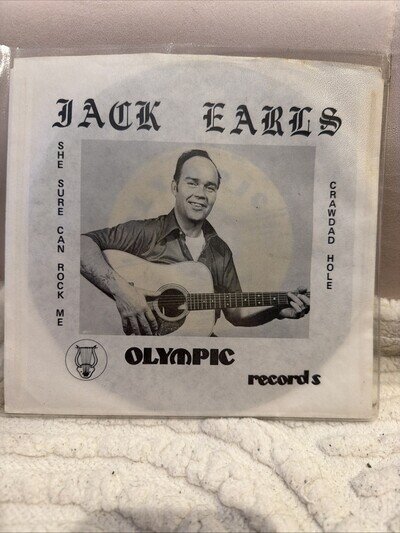 Jack Earls – She Sure Can Rock Me / Crawdad Hole 7” Olympic