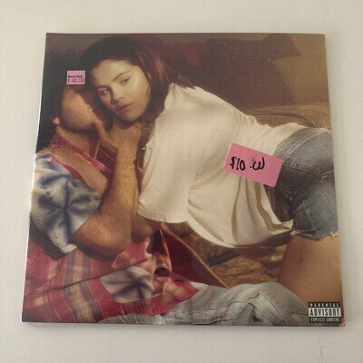 Selena Gomez - I Said I Love You First - Merlot Vinyl Record - Tape on Cover
