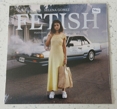 Selena Gomez - Fetish - 🟡 Yellow 7” Single Vinyl Limited - Sealed