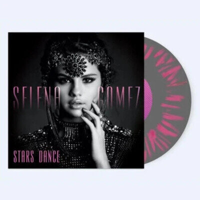 Selena Gomez - Stars Dance (Gray/Red Wine Splatter Vinyl) | New & Sealed