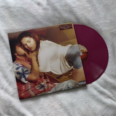 Selena Gomez & Benny Blanco I Said I Love You First Merlot Purple Vinyl LP