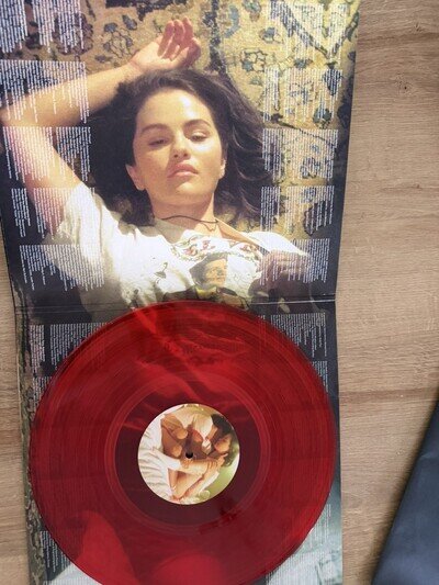 Selena Gomez / Benny Blanco - I Said I Love You First Red Vinyl Opened not Used
