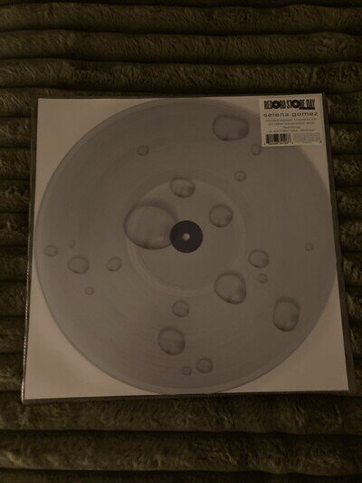 Selena Gomez Droplets Clear Glitter LP Vinyl RSD26 Record Store Day 2026