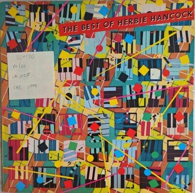 Herbie Hancock The Best Of Herbie Hancock Vinyl Record VG+/VG CBS84106 1979